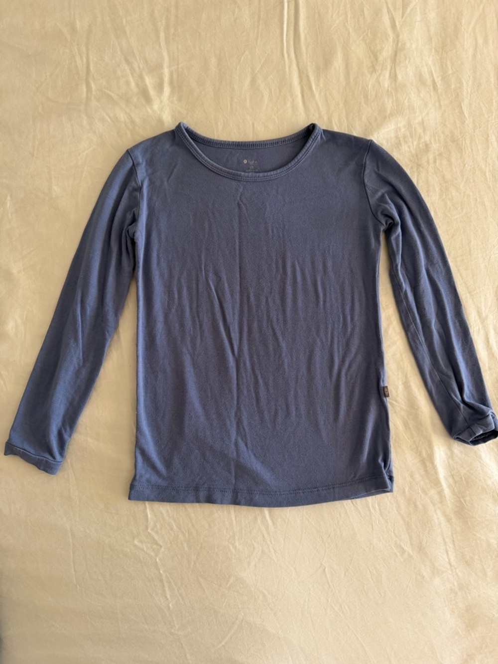 Kyte BABY Long Sleeve Pajama Top - Slate Blue